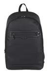 Hugo Boss Polyester Backpack In Black
