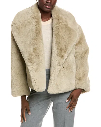 HUGO BOSS CURMETA FAUX FUR COAT