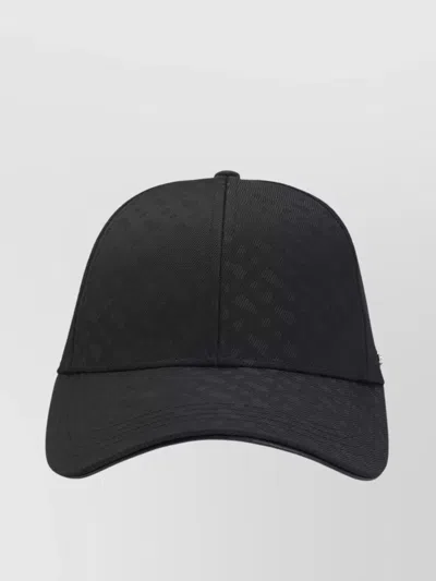 Hugo Boss Curved Brim Textured Pattern Hat