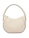 Hugo Boss Curved Tote Bag In White