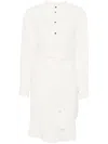 Hugo Boss Dabime Dress In Weiss