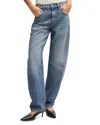 Hugo Boss Daelya Straight Jeans In Open Bu In Open Bu