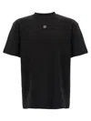 Hugo Boss Dalile Metallic Logo T-shirt In Black