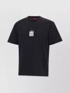 Hugo Boss Mens Hugo Branded-print Short-sleeved Cotton-jersey T-shirt