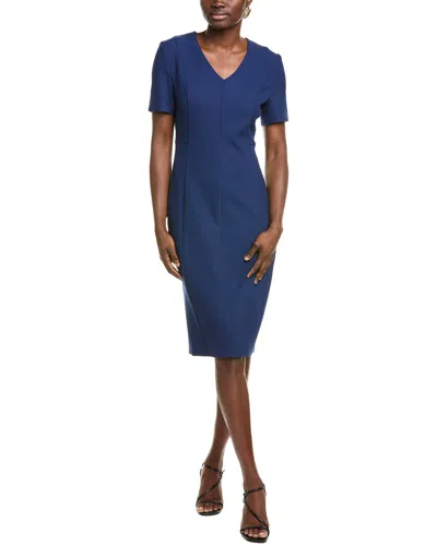 Hugo Boss Damaisa Dress In Deep Cove