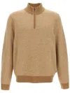 Hugo Boss Beige Eltorino Sweater In Neutrals