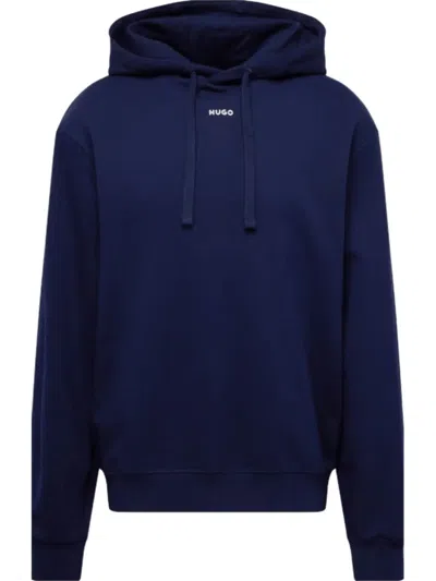 Hugo Boss Dapo Hoodie In 蓝色