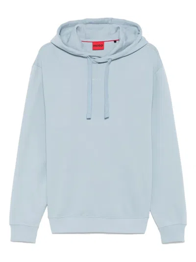 Hugo Boss Dapo Hoodie In Blue