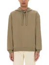 Hugo Boss Hugo Cotton Brown Sweatshirts In Brown
