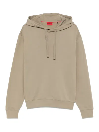 Hugo Boss Dapo Hoodie In Green