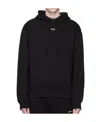 Hugo Boss Dapo Logo-print Drawstring Hoodie In Black