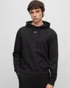Hugo Boss Dapo Logo-print Drawstring Hoodie