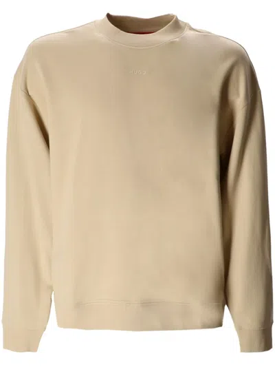 Hugo Boss Dapocrew Sweatshirt In Neutrals