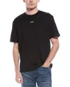 Hugo Boss Loose-fit T-shirt In Cotton With Rear Logo Artwork