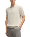 Hugo Boss Daremo Polo In Open White