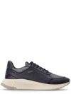 Hugo Boss Ttnm Evo Panelled Sneakers In Gray