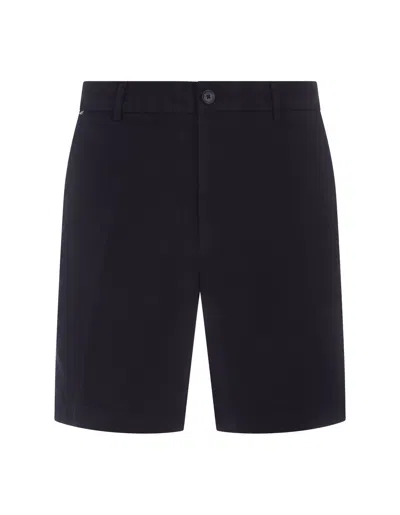 Hugo Boss Dark Blue Regular Fit Bermuda Shorts