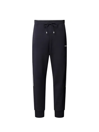 Hugo Boss Dark Blue Tracksuit Bottoms In Black