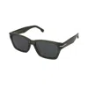 Hugo Boss Dark Grey Square Men's Sunglasses Boss 1739/f/sk 01ed/ir 56 In Black