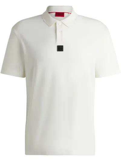 Hugo Boss Deabono Polo Shirt In 白色