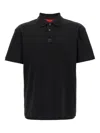 Hugo Boss Boss Short Sleeve Cotton Polo Shirt In Black
