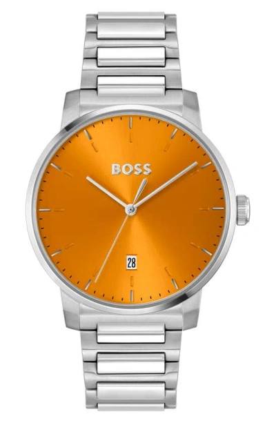 HUGO BOSS DEAN BRACELET WATCH, 41MM