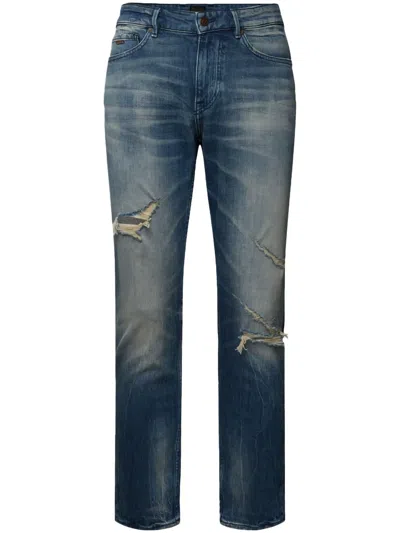 Hugo Boss Delano Jeans In Blue