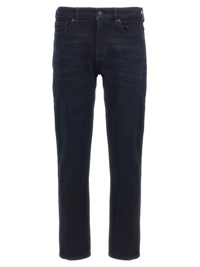 Hugo Boss Black Relaxed-fit Jeans In Blue