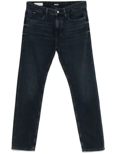 Hugo Boss Delaware Jeans In Blau