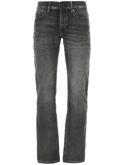 Hugo Boss Delaware Jeans In Grey