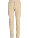Hugo Boss Delaware Mid-rise Chino Trousers In Neutrals