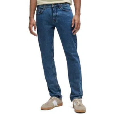 Hugo Boss Delaware Slim Fit Jeans In Blue
