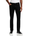 Hugo Boss Delaware Slim-fit Jeans In Black Stretch Denim In Black