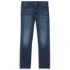 Hugo Boss Slim-fit Jeans In Rinse-washed Comfort-stretch Denim In Blue