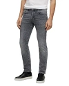 HUGO BOSS DELAWARE SLIM FIT JEANS IN CHARCOAL