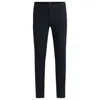 Hugo Boss Boss Delaware Slim Fit Jeans In Black