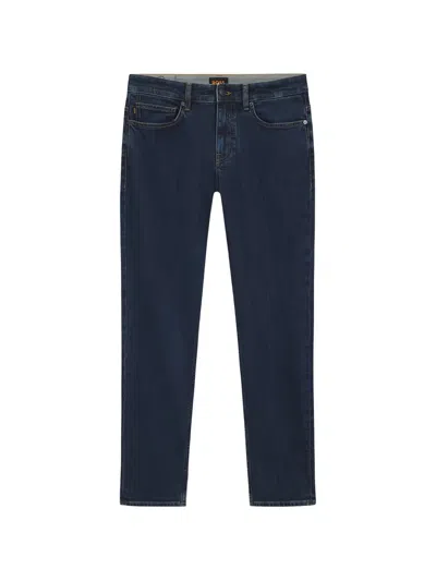 Hugo Boss Delaware Slim-fit Jeans In Comfort-stretch Denim In Blue