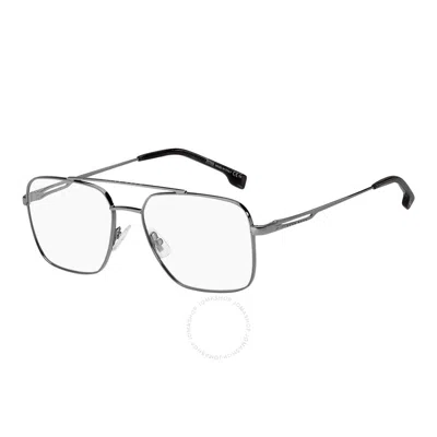Hugo Boss Demo Navigator Men's Eyeglasses Boss 1328 0kj1 57 In Black