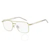 Hugo Boss Demo Navigator Men's Eyeglasses Hg 1145 0j5g 56