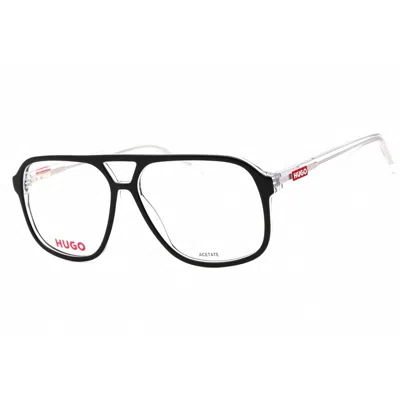 Hugo Boss Demo Navigator Men's Eyeglasses Hg 1200 07c5 59 In Black