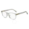 Hugo Boss Demo Oval Men's Eyeglasses Boss 1479/f 0kb7 52