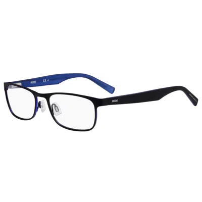 Hugo Boss Demo Phantos Men's Eyeglasses Hg 0209 Sam 00vk 54 In Black