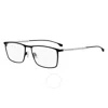 Hugo Boss Demo Pilot Men's Titanium Eyeglasses Boss 0976 0003 57