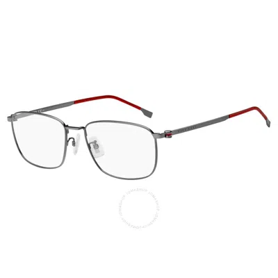 Hugo Boss Demo Rectangular Men's Eyeglasses Boss 1362/f 0kj1 56 In Green
