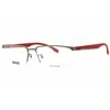 Hugo Boss Rectangle-frame Glasses In Red
