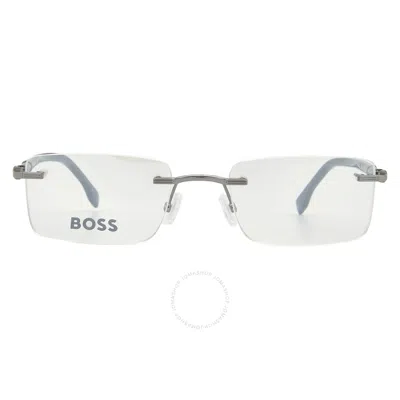 Hugo Boss Demo Rectangular Men's Eyeglasses Boss 1551/b 085k 53