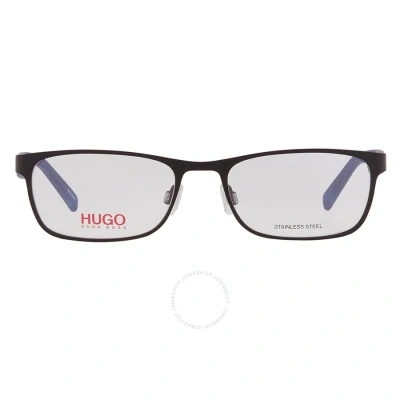Hugo Boss Demo Rectangular Men's Eyeglasses Hg 0209 00vk 54 In Blue