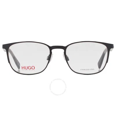 Hugo Boss Demo Rectangular Men's Eyeglasses Hg 0304 0003 53 In Black