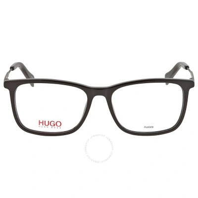 Hugo Boss Demo Rectangular Men's Eyeglasses Hg 0307 0807 53 In Black