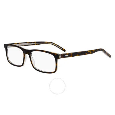 Hugo Boss Demo Rectangular Men's Eyeglasses Hg 1004 0krz 54 In Black